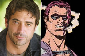 Watchmen star Jeffrey Dean Morgan, The Comedian.