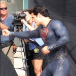 A better look at Cavill as Superman from MAN OF STEEL